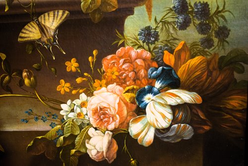 "Nature morte au vase de fleurs"